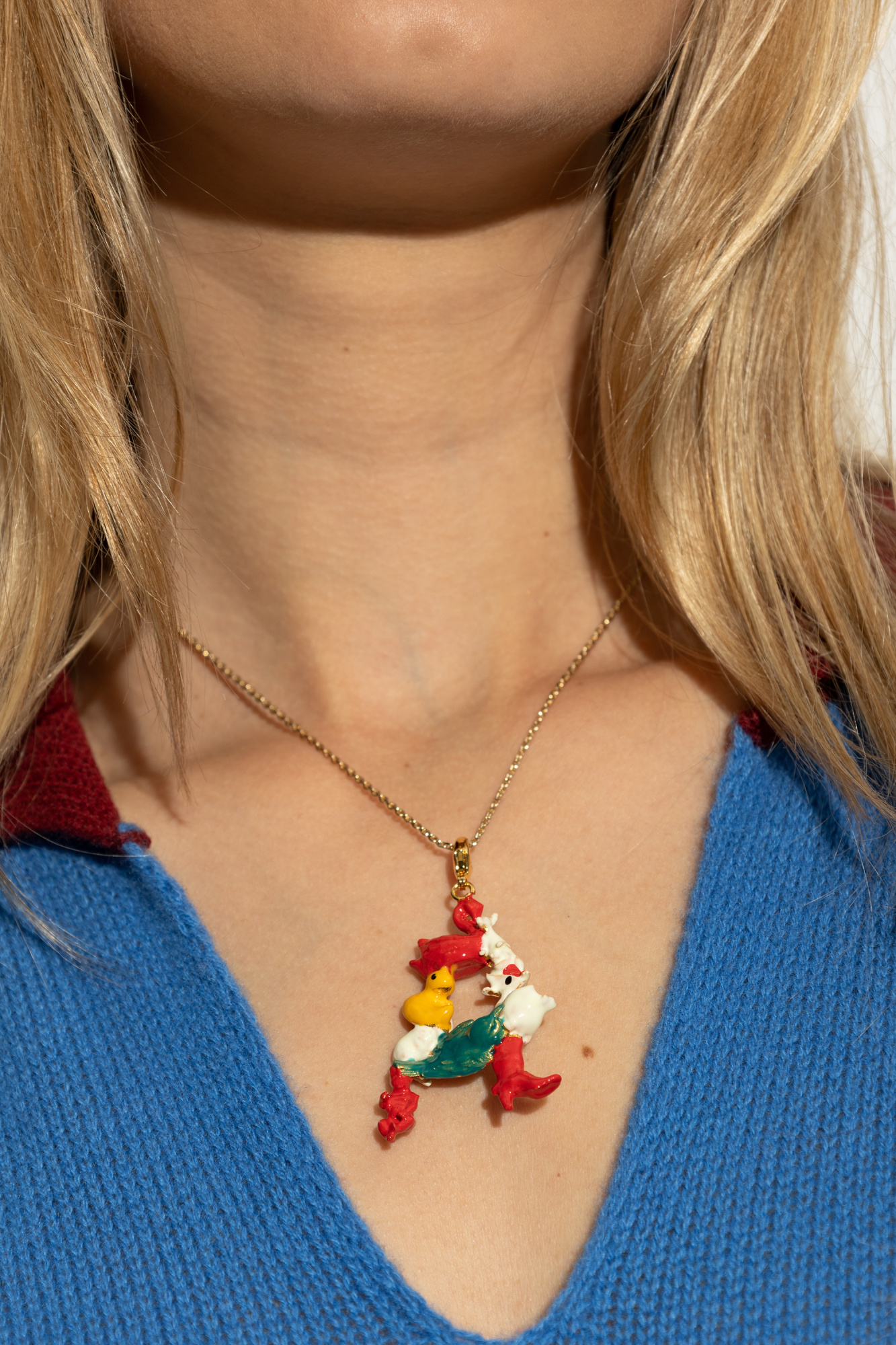 Marni Pendant in the shape of a letter | Women's Jewelery
